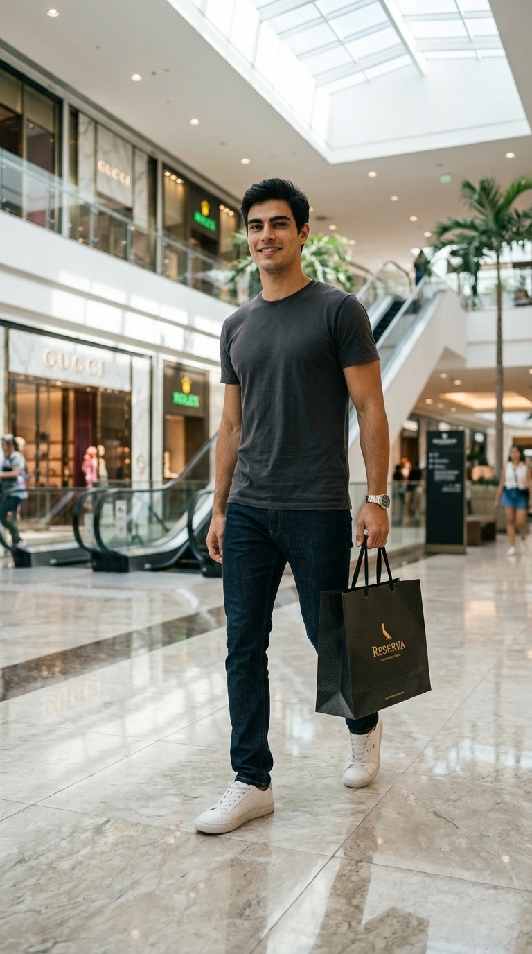 Shopping Masculino Premium